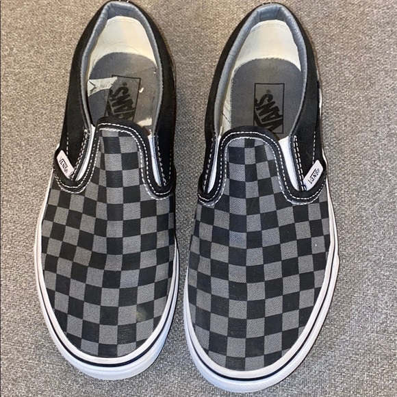 checkerboard vans size 3